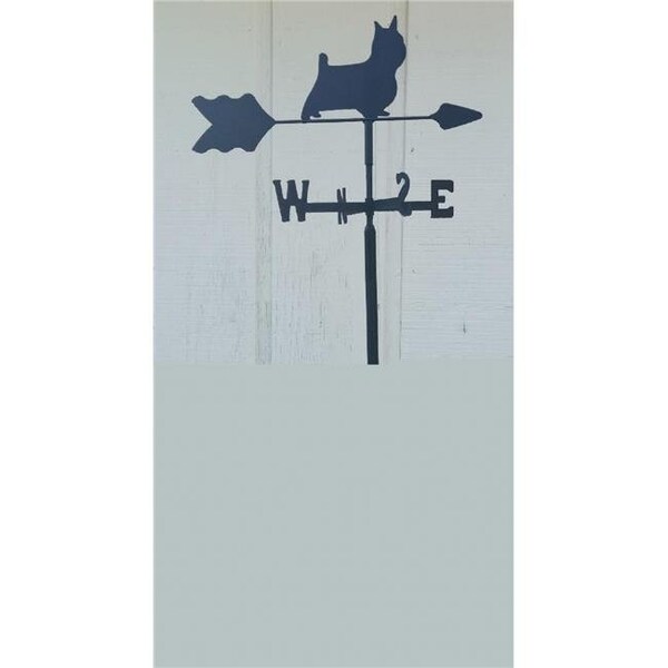 The Lazy Scroll westiein West Highland Terrier Westie Garden Mount Weathervane westiein - main